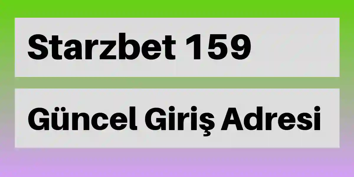 Starzbet güncel giriş https://starzbet.link/